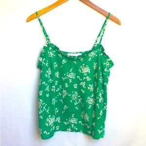 LUSH Top Medium Alaia Floral Resort Summer Cami Boho Ditsy